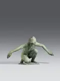 Richard Martin Werner, Kniende mit ausgebreiteten Armen, 1936, Bronze