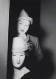 Werner Rohde, Clown and Clownesse, 1935, Ferrotyped gelatin silver print on Agfa paper, printed later