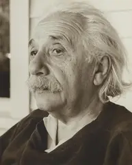 Hans Schiff, Albert Einstein, c. 1950, Vintage gelatin silver print