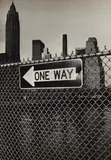 Jan Lukas, The End, 1964, Vintage ferrotyped gelatin silver print on Agfa-Brovira paper