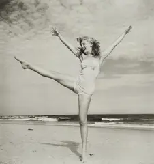 Andre de Dienes, Marilyn Monroe at Tobey Beach, Long Island, 1949, Gelatin silver print, printed later