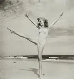 Andre de Dienes, Marilyn Monroe at Tobey Beach, Long Island, 1949, Gelatin silver print, printed later