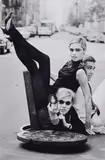 Burt Glinn, Andy Warhol with Edie Sedgwick and Chuck Wein, New York City