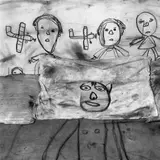 Roger Ballen, Collision (from the series: Boarding House)