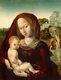 The Virgin and Child by circle of Juan de Flandes, Oil on panel, offered Nov 2016