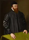 South German School, circa 1570, Portrait of a Gentleman, Oil on panel