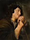 A Young Shepherd by circle of Salomon de Bray, Oil on panel, sold Nov 2016