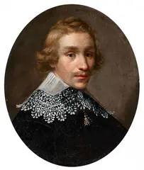 Portrait of a Young Man by Netherlandish School Jan Anthonisz. van Ravesteyn, Oil on copper, sold Nov 2016