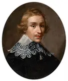 Netherlandish School Jan Anthonisz. van Ravesteyn, Portrait of a Young Man, Oil on copper