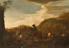 Battle Scene by Francesco Simonini, Oil on canvas (relined), offered Nov 2016