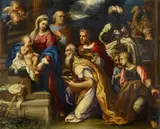 Italian School 18th century, The Adoration of the Magi