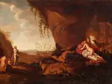 Diana at Rest after the Hunt by studio of Abraham van Cuylenborch, Oil on panel, offered Sep 2016