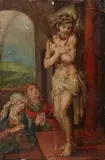Ecce Homo by Flemish School Early 17th century, Oil on copper, offered Sep 2016