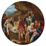 The Deposition of Christ by circle of Joseph Heintz the Elder, Oil on copper, sold Sep 2016