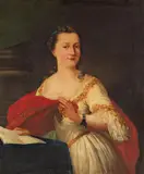 Portrait of a Lady by circle of Alessandro Longhi, Oil on canvas, offered Sep 2016