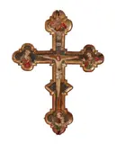 Christ on the Cross by North Italian School, 2nd half 15th century, Oil on panel, offered Sep 2016