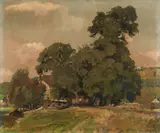 Eugen Bracht, Boathouse on the Ruhr