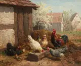 Carl Jutz the Elder, At the Trough