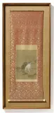 Anonymer Maler des 19. Jh., A boy with two elephants, a depiction of the story of the legendary emperor Shun from the "Twenty-four Paragons of Filial Piety". Ink and a few colour on silk. 18th/19th century.