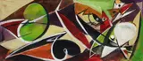 Ernst Wilhelm Nay, Olympia, 1949, Gouache on paper