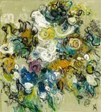 Rolf Cavael, 70/AP10, 1970, Oil on canvas