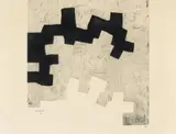 Eduardo Chillida, Aldikatu III, 1972, Etching on cardboard