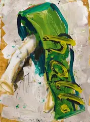 Dieter Krieg, Untitled (Holland), 1990, Acrylic on canvas