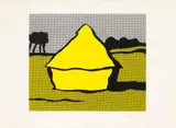 Roy Lichtenstein, Haystack, 1969, Colour silkscreen on C.M.Fabriano