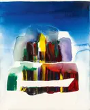 Phenomena Meditation Prism by Paul Jenkins, 1984, Acrylic on canvas, sold Jun 2016