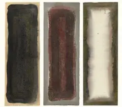 Untitled by Gotthard Graubner, 1962, 3 works; each watercolour on paper. Each, sold Jun 2016