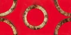 Dessin de Feu by Bernard Aubertin, 2007, Matches and traces of fire on panel, offered Jun 2016