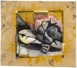 Markus Lüpertz, Untitled (Serie Orpheus), 1980er Jahre, Mixed media on paper