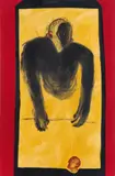 Max Neumann, Hinweis, 1986, Mixed media on canvas