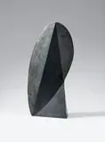 Michael Croissant, Kopf, 1990, Bronze with black patina