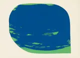 Blinky Palermo, Untitled, 1971, Colour silkscreen on cardboard
