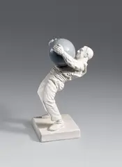 Juan Muñoz, Uff, 1992, Acrylic on plastic