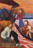 Rosa Loy, Die andere Zeit, 2005, Casein on canvas