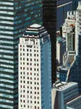 Ralph Fleck, Stadtbild 8/IX (New York), 1999, Oil on canvas
