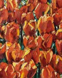Ralph Fleck, Feldstück 15/IV, 2000, Oil on canvas
