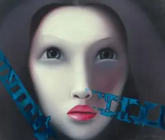 Liu Yujun, Untitled (Unbekannte Flüssigkeit), 2008, Oil on canvas