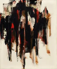 Untitled by Peter Brüning, Around 1958, Oil on canvas, sold Jun 2016