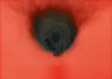 Untitled by Otto Piene, 1972, Gouache and traces of fire on cardboard, sold Jun 2016