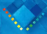 Almanach by Heinz Mack, 1994, Acrylic on canvas, offered Jun 2016
