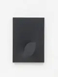 Turi Simeti, Untitled (Un ovale nero)