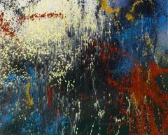 T1989-U27 by Hans Hartung, 1989, Acrylic on canvas, sold Jun 2016