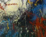 T1989-U27 by Hans Hartung, 1989, Acrylic on canvas, sold Jun 2016