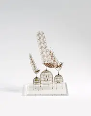 Untitled by Günter Haese, 1990s, Brass and phosphor bronze. Height approx, sold Jun 2016