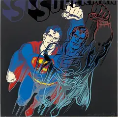 Andy Warhol, Superman, 1981, Colour silkscreen with diamond dust on Lenox museum board