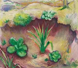 August Macke, Pflänzchen im Wald