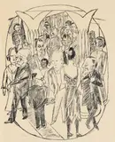 Max Beckmann, Das Theaterfoyer, 1922, Lithograph on wove paper
